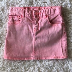 Gap girls denim skirt